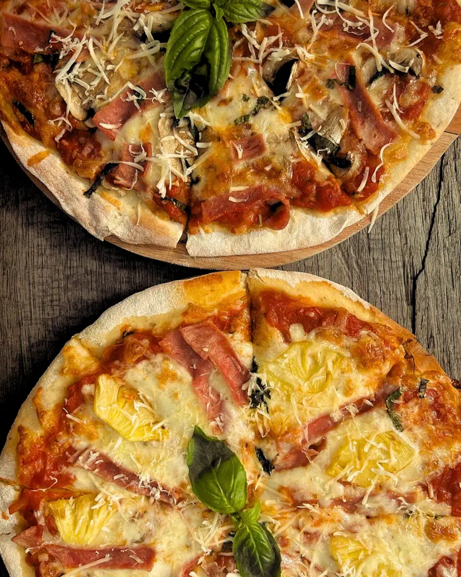 homemade pizza